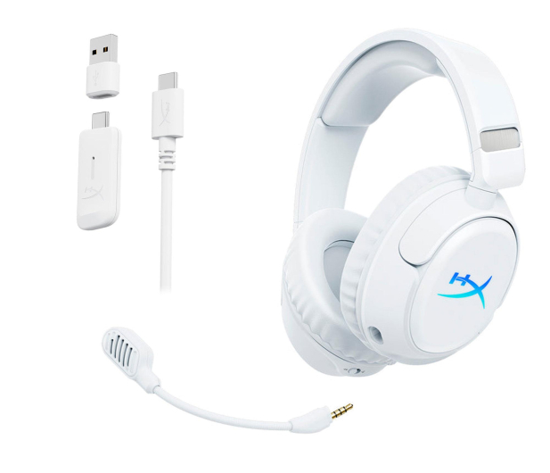 HYPERX Cloud Flight 2 Wireless White B5VC5AA - 1502956 - zdjęcie